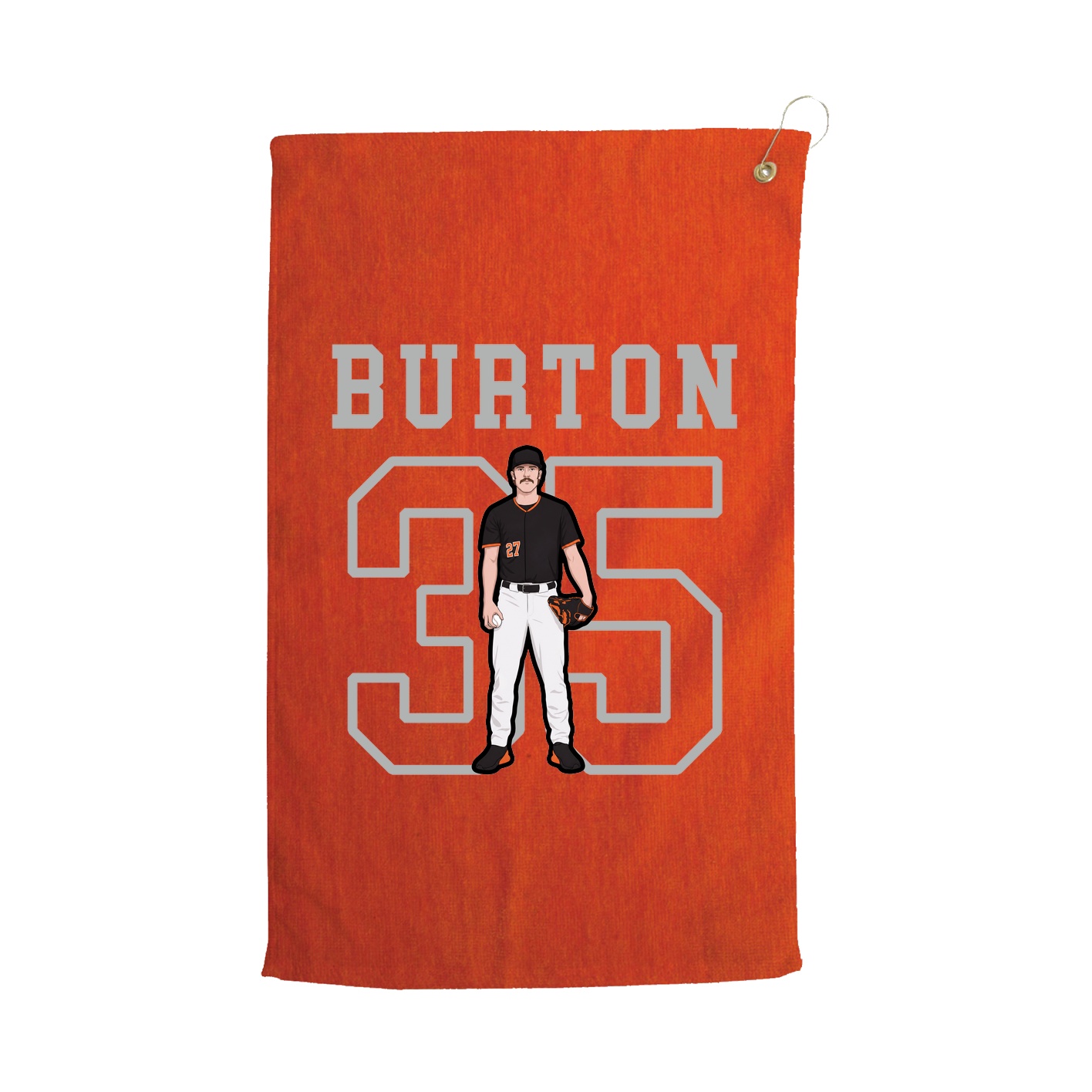 Golf Towel — Shirsey in Orange