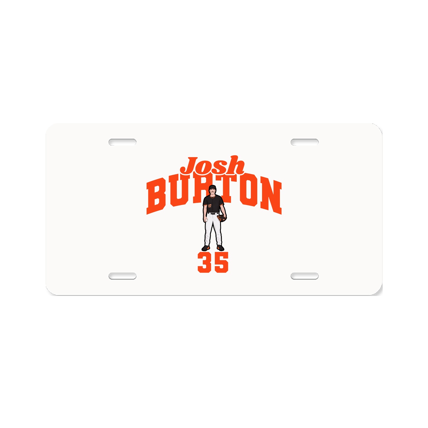License Plate — Signature Arch in Classic