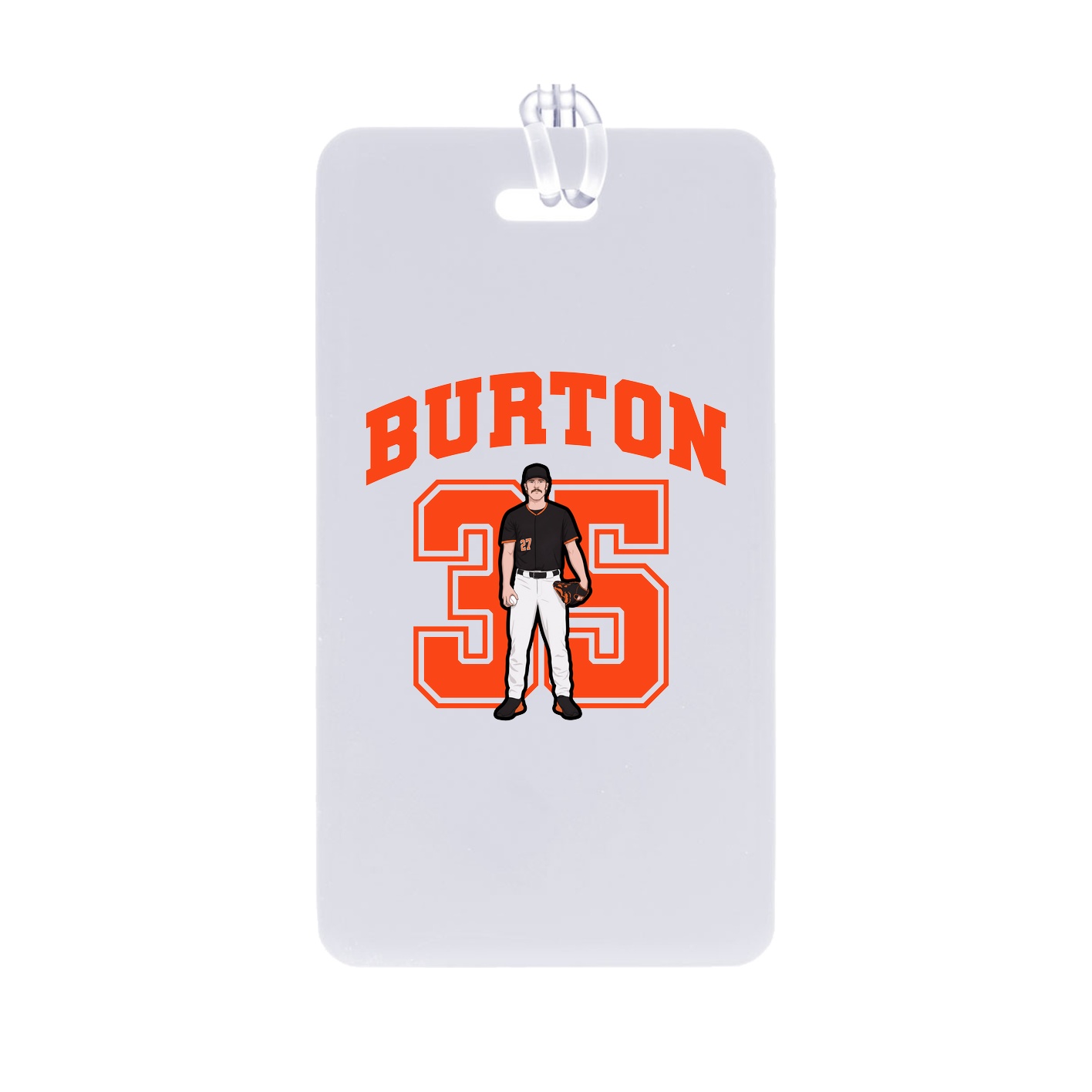 Bag Tag — Number in Classic