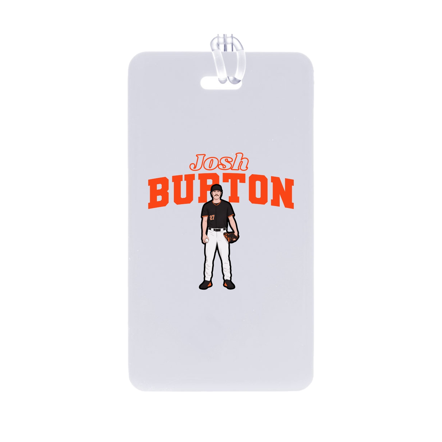 Bag Tag — Name Arch in Classic