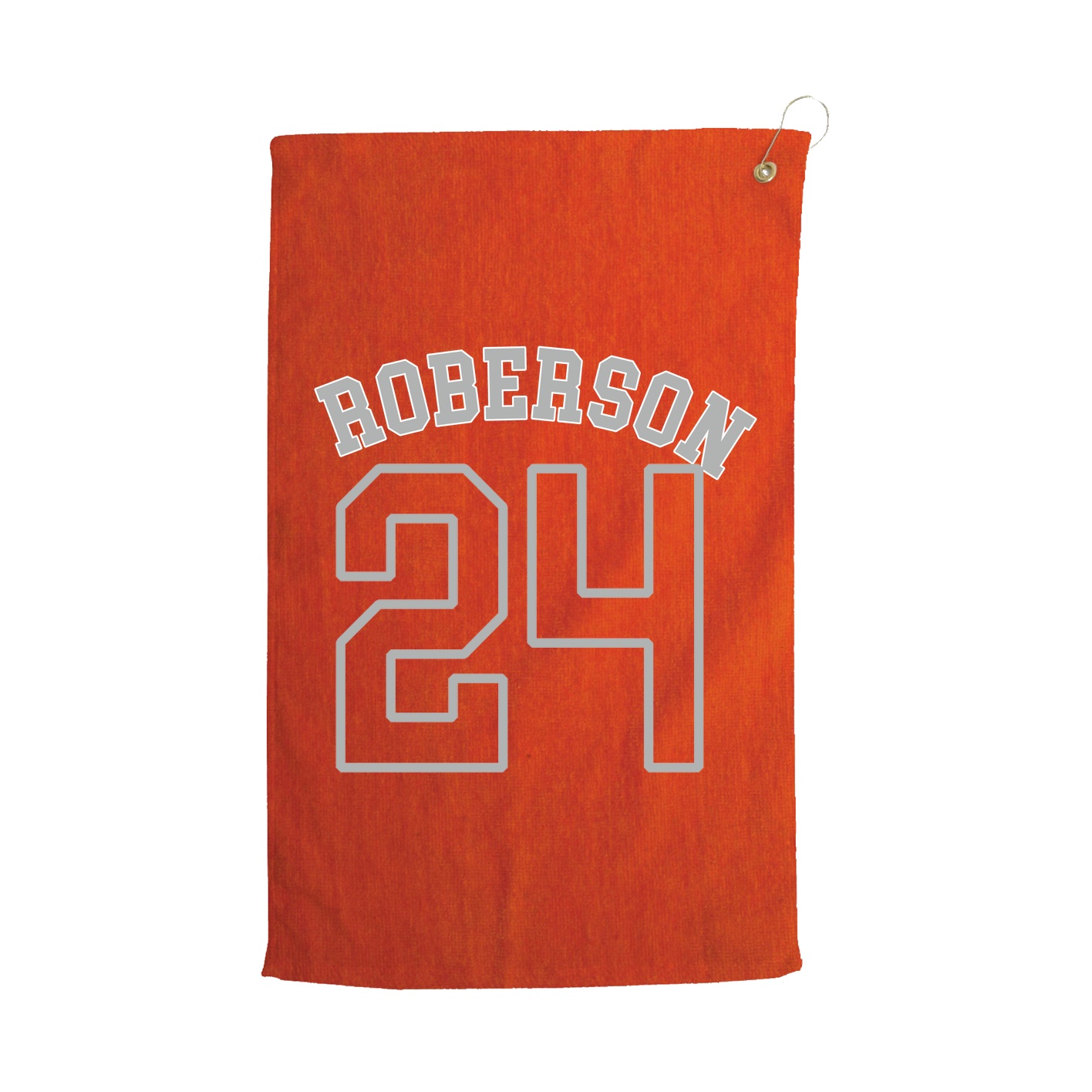 Golf Towel — Shirsey Arch in Orange