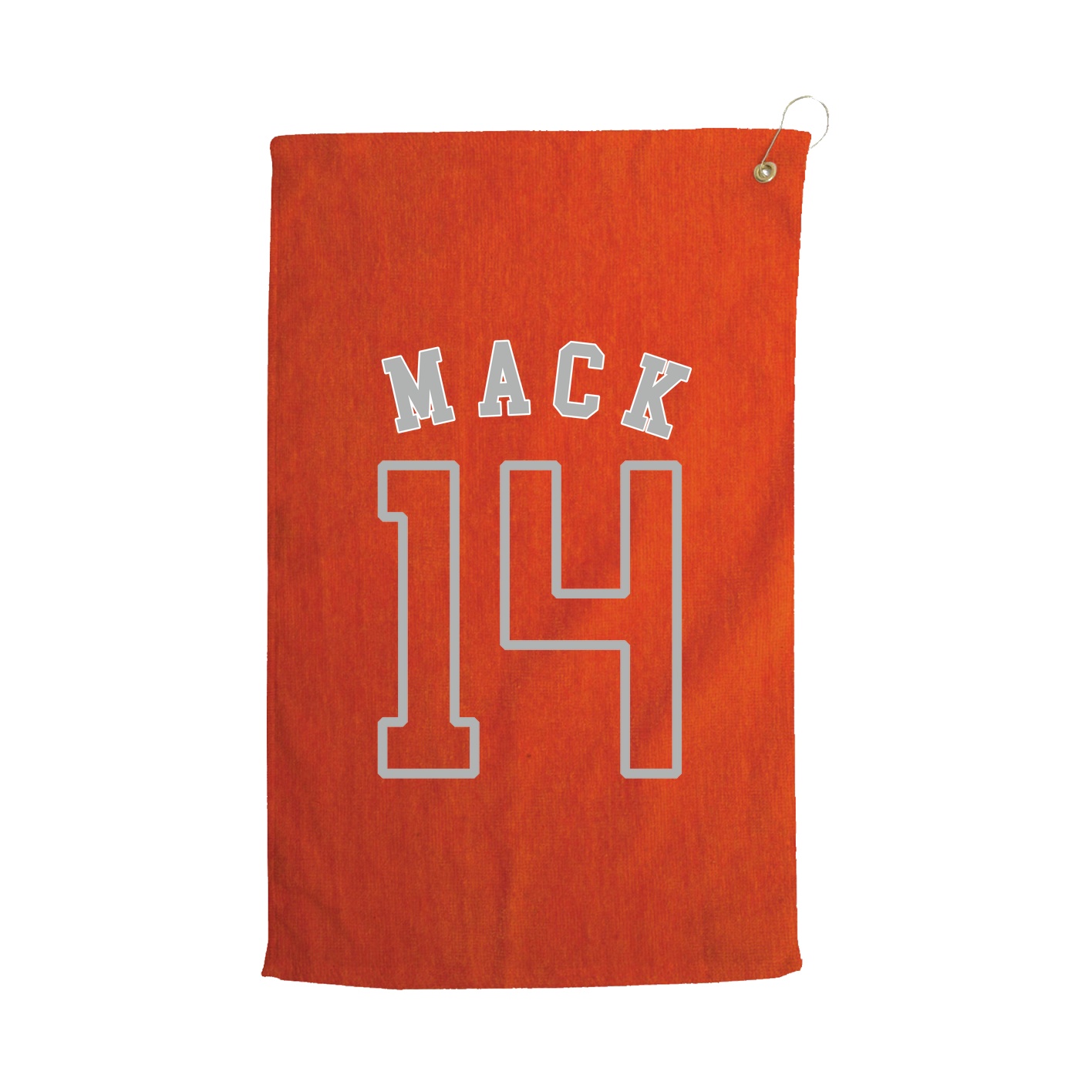 Golf Towel — Shirsey Arch in Orange
