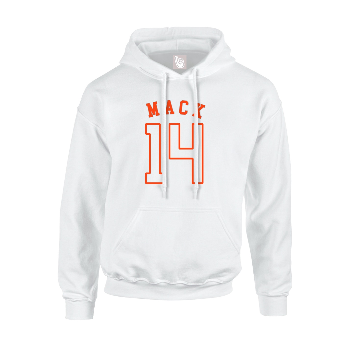 Hoodie — Shirsey Arch in White