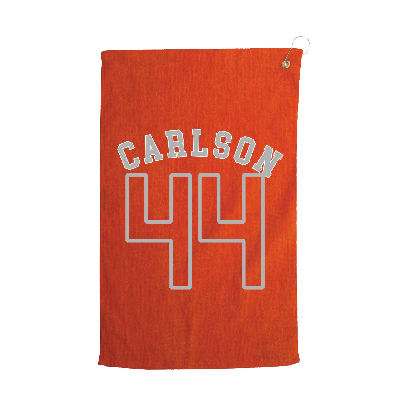 Golf Towel — Shirsey Arch in Orange