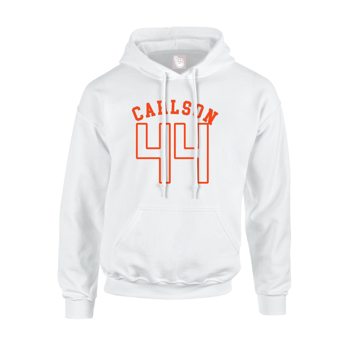 Hoodie — Shirsey Arch in White