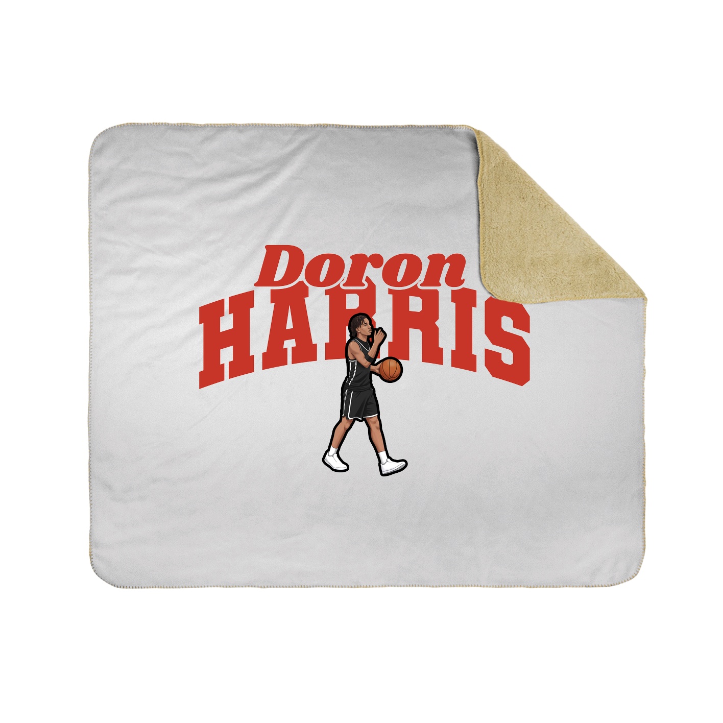 Throw Blanket — Signature Arch in White
