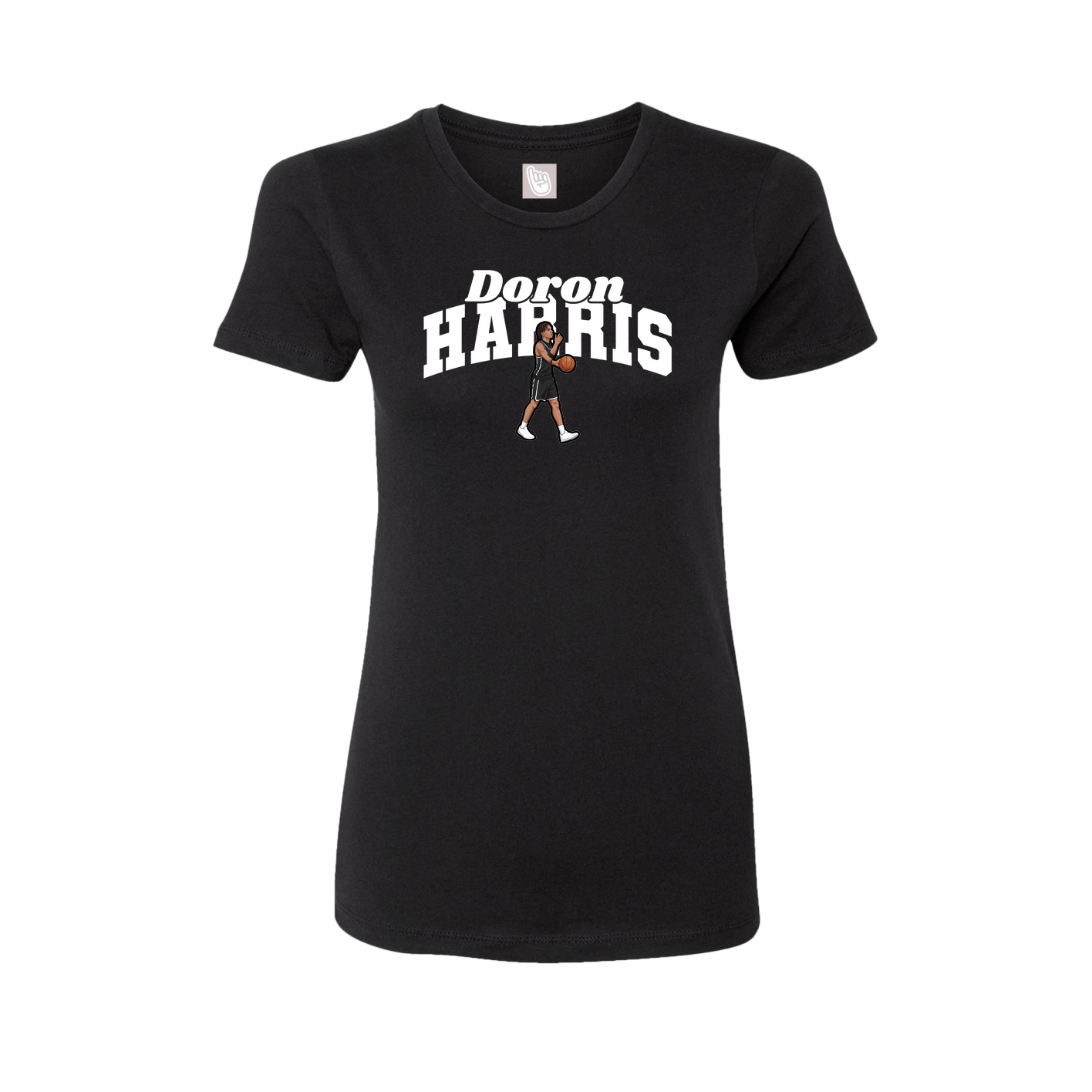Womens Tee — Signature Arch in Black
