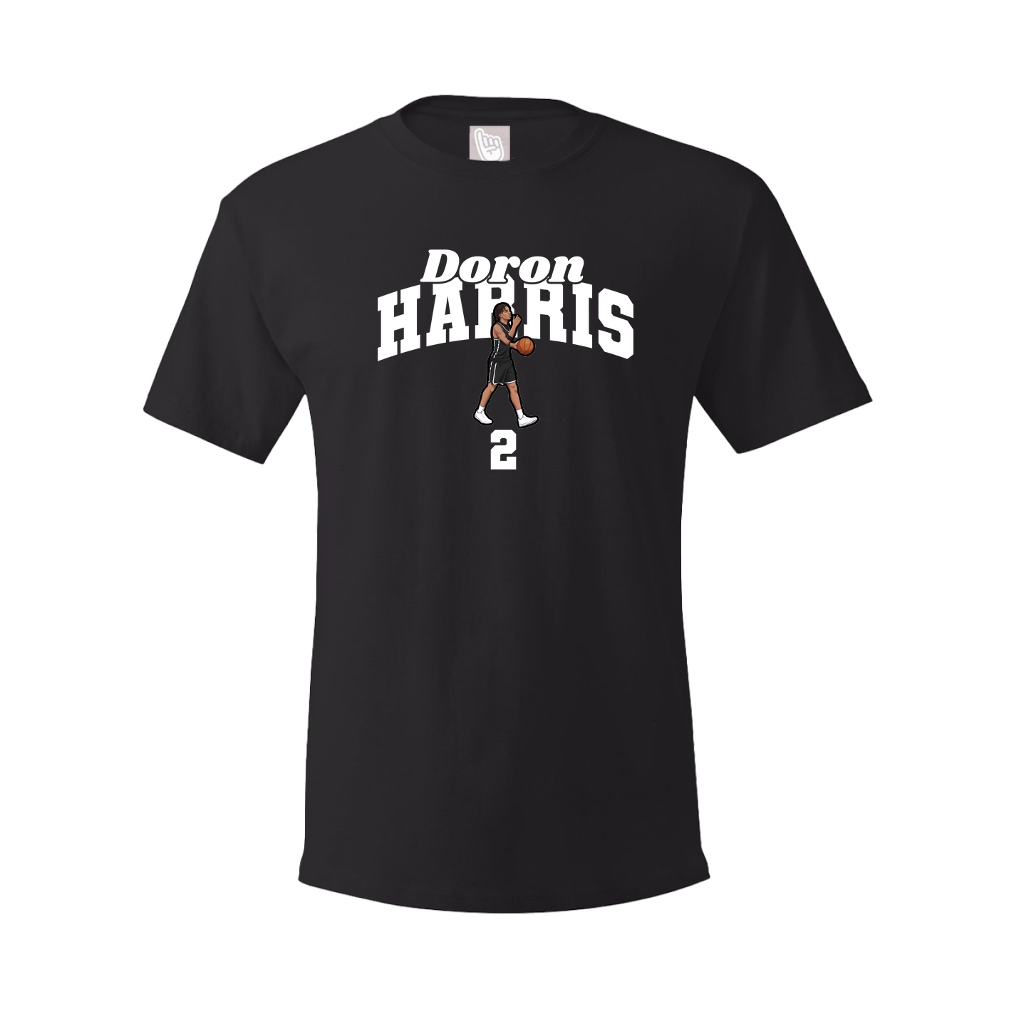Youth Tee — Signature Arch in Black