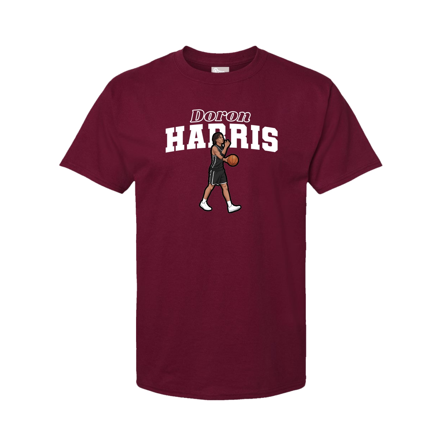 Youth Tee — Name Arch in Cardinal