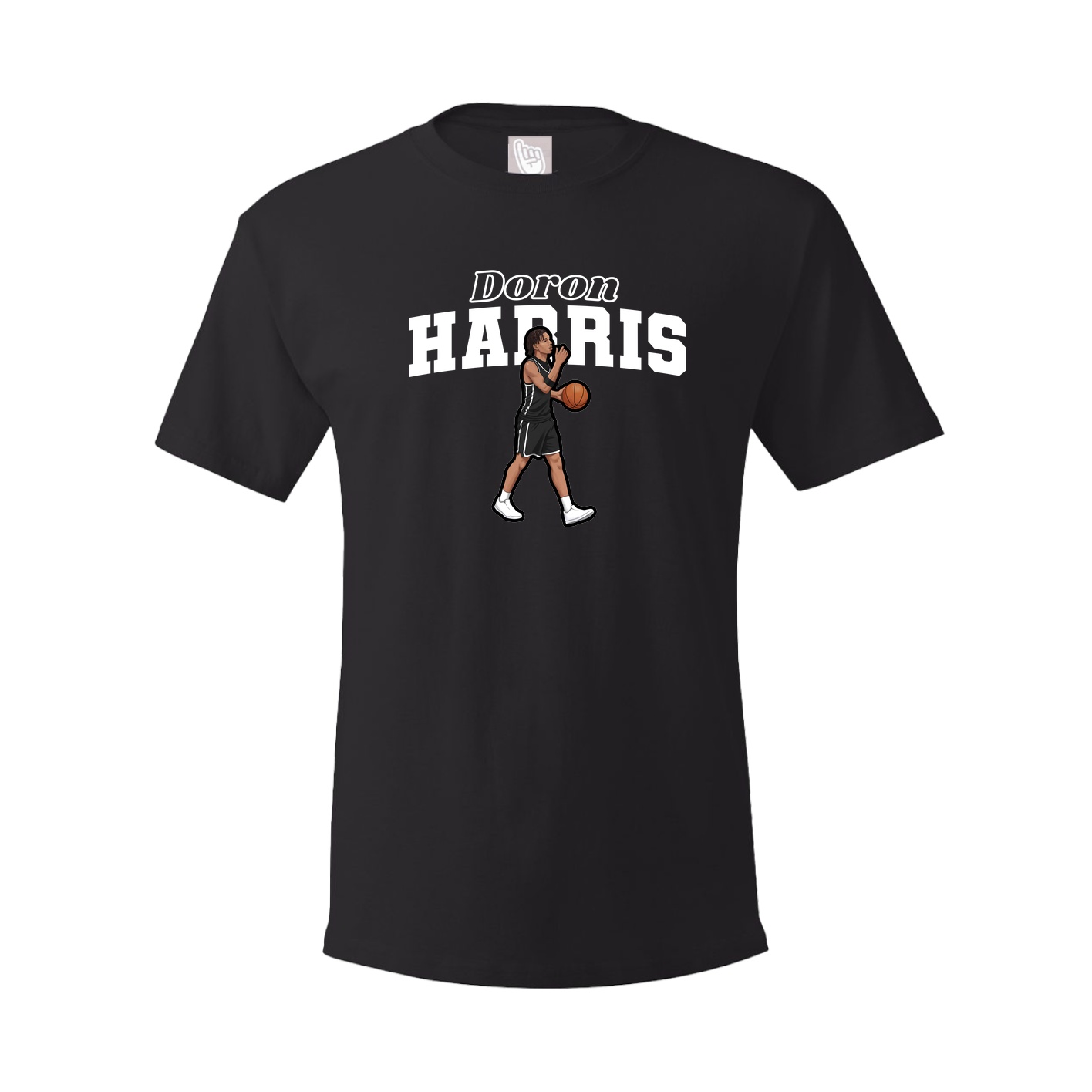 Youth Tee — Name Arch in Black