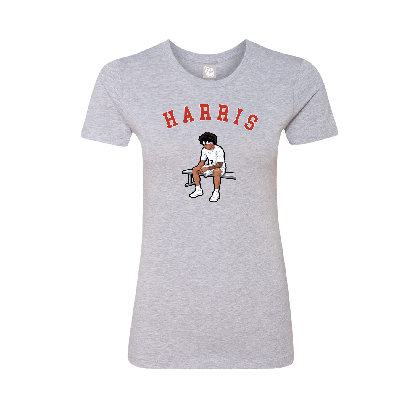 Womens Tee — Shirsey Arch in Grey