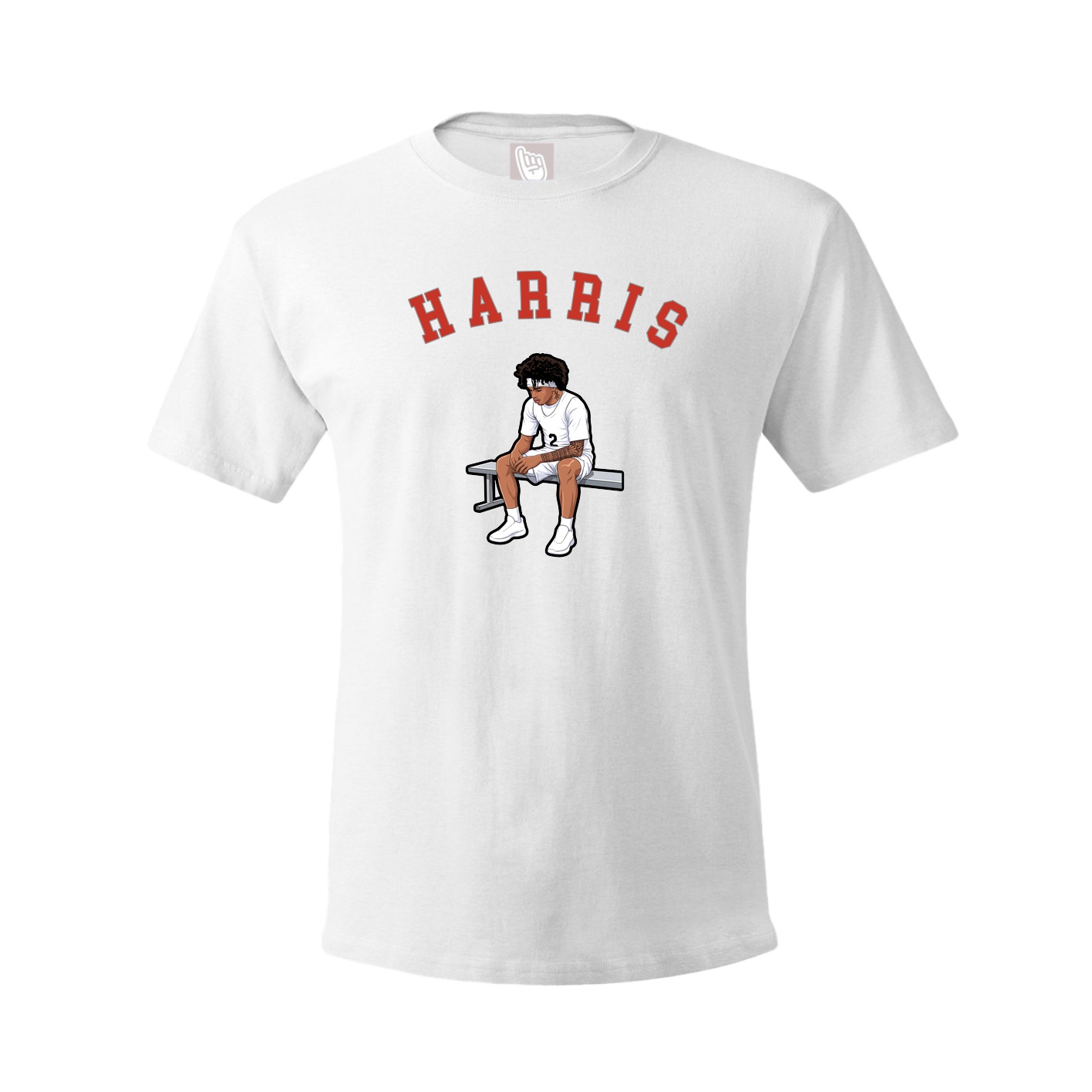 Youth Tee — Shirsey Arch in White