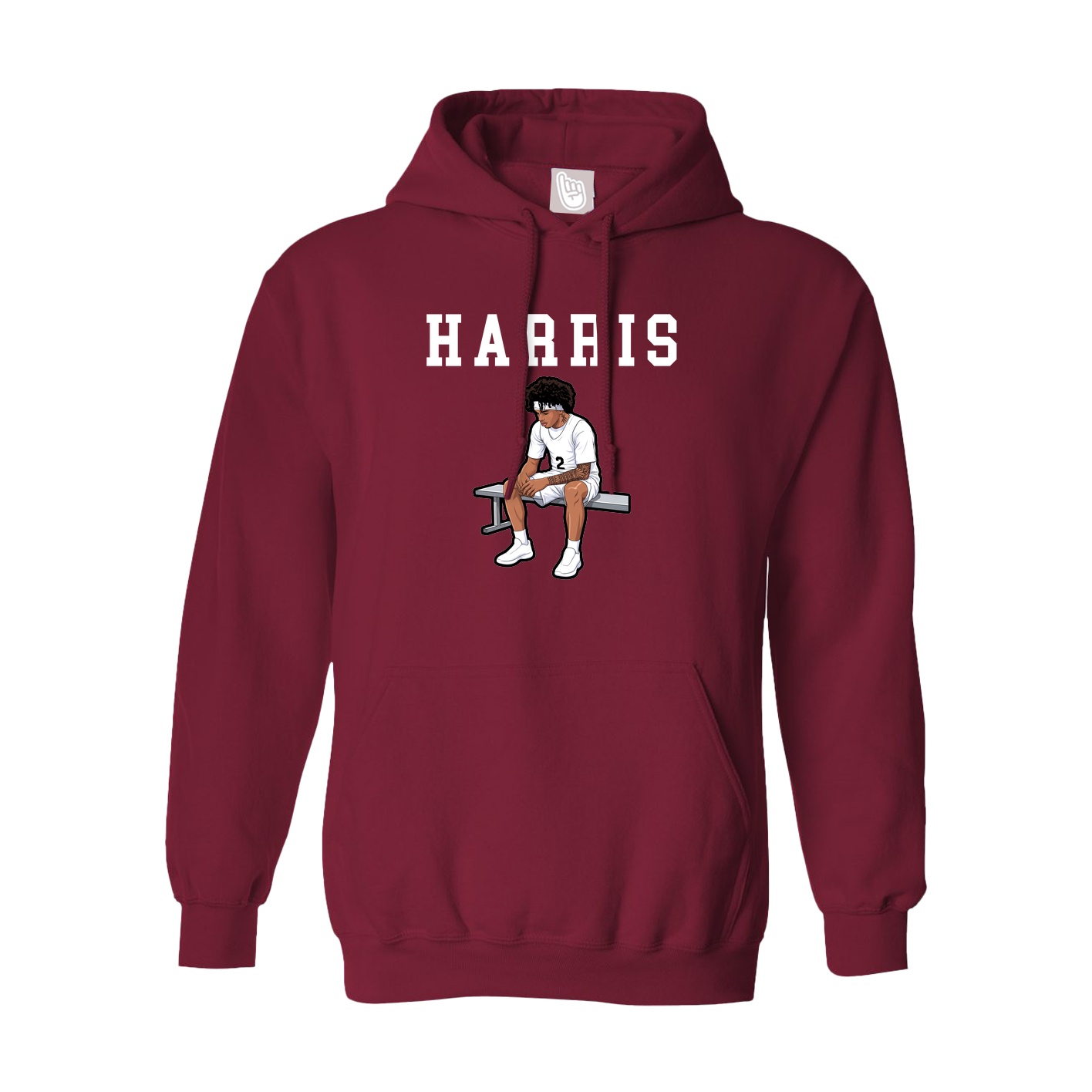 Hoodie — Shirsey in Cardinal