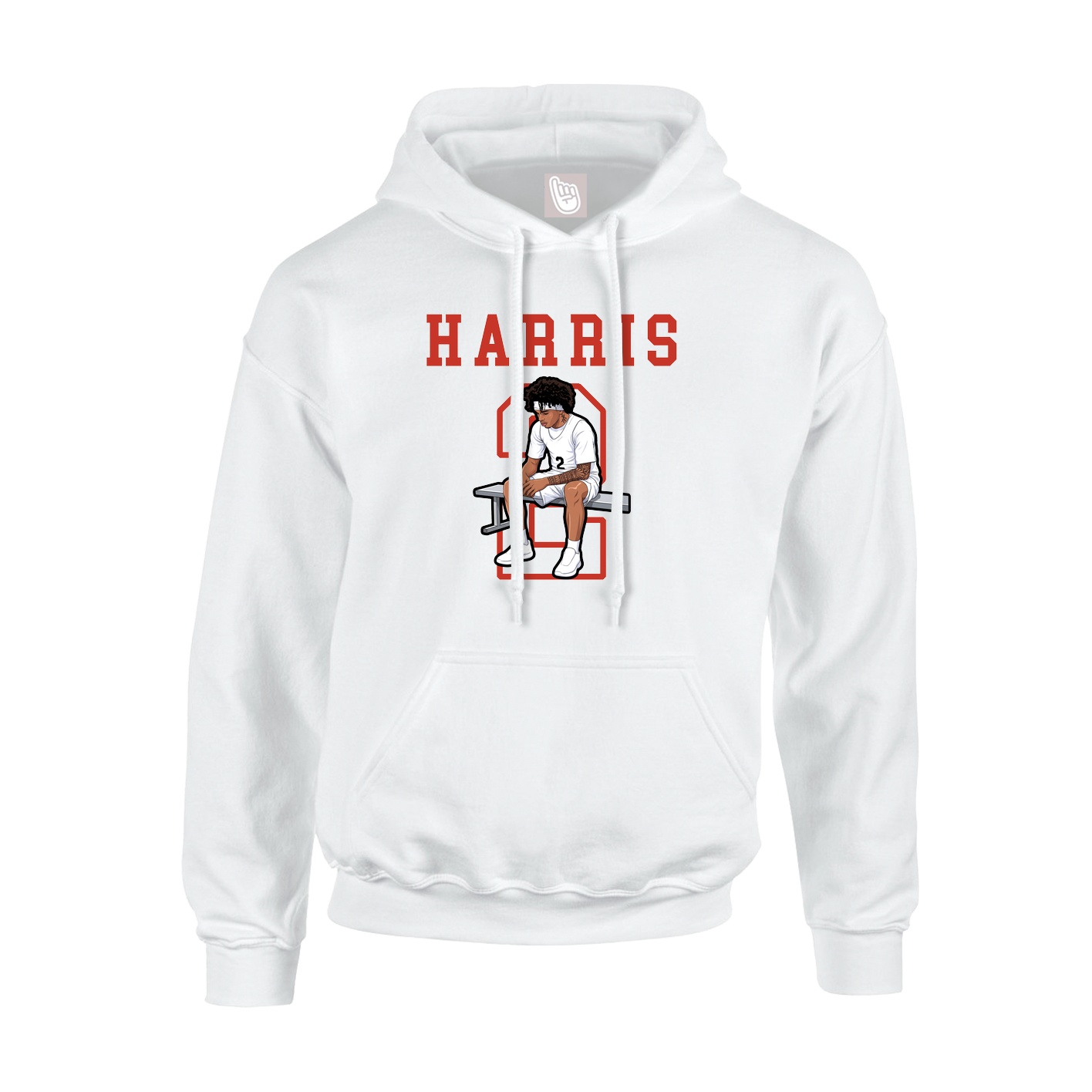 Youth Hoodie — Shirsey in White