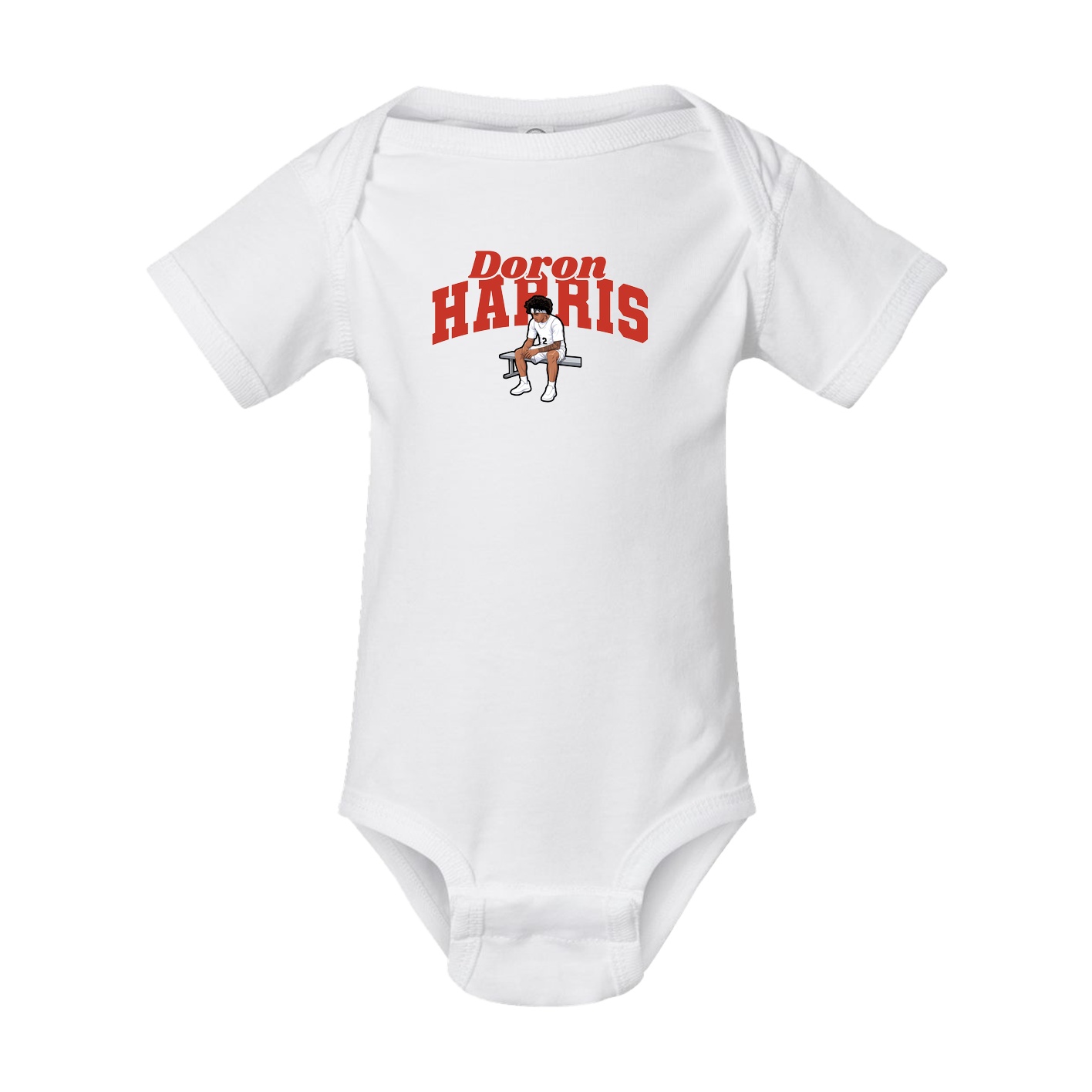 Baby Onesie — Signature Arch in White