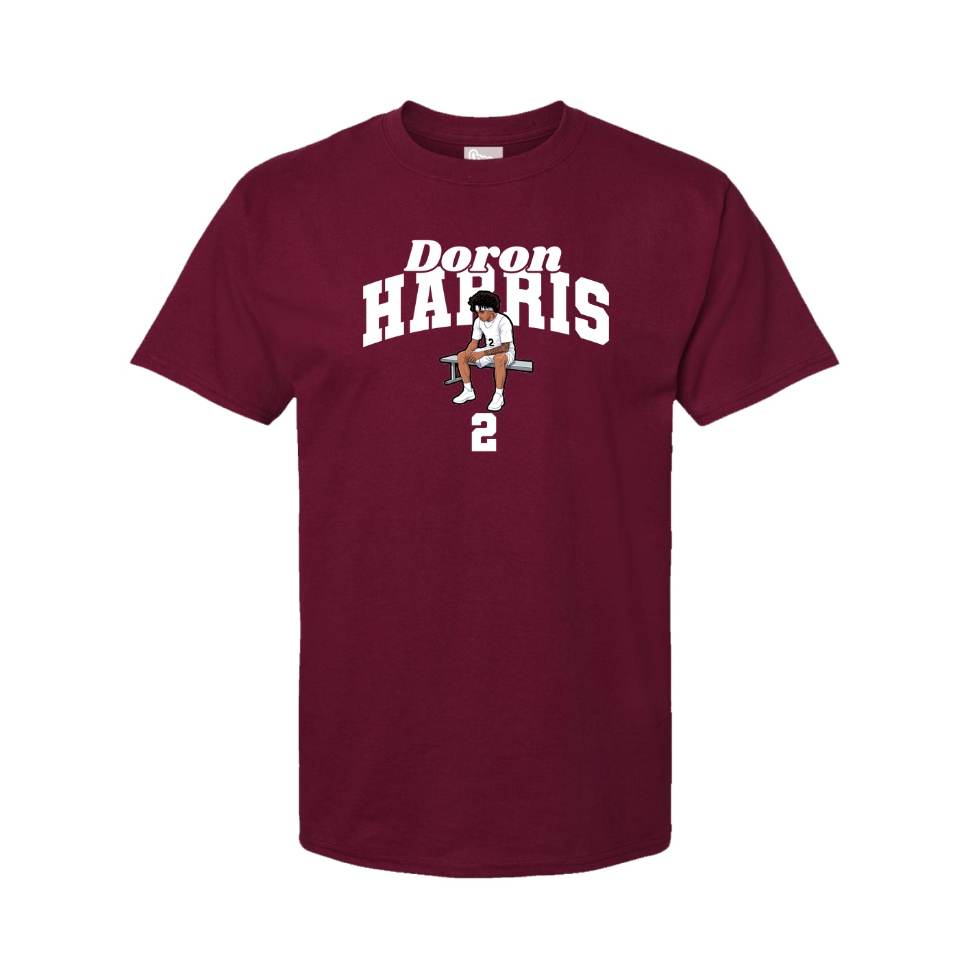 Youth Tee — Signature Arch in Cardinal