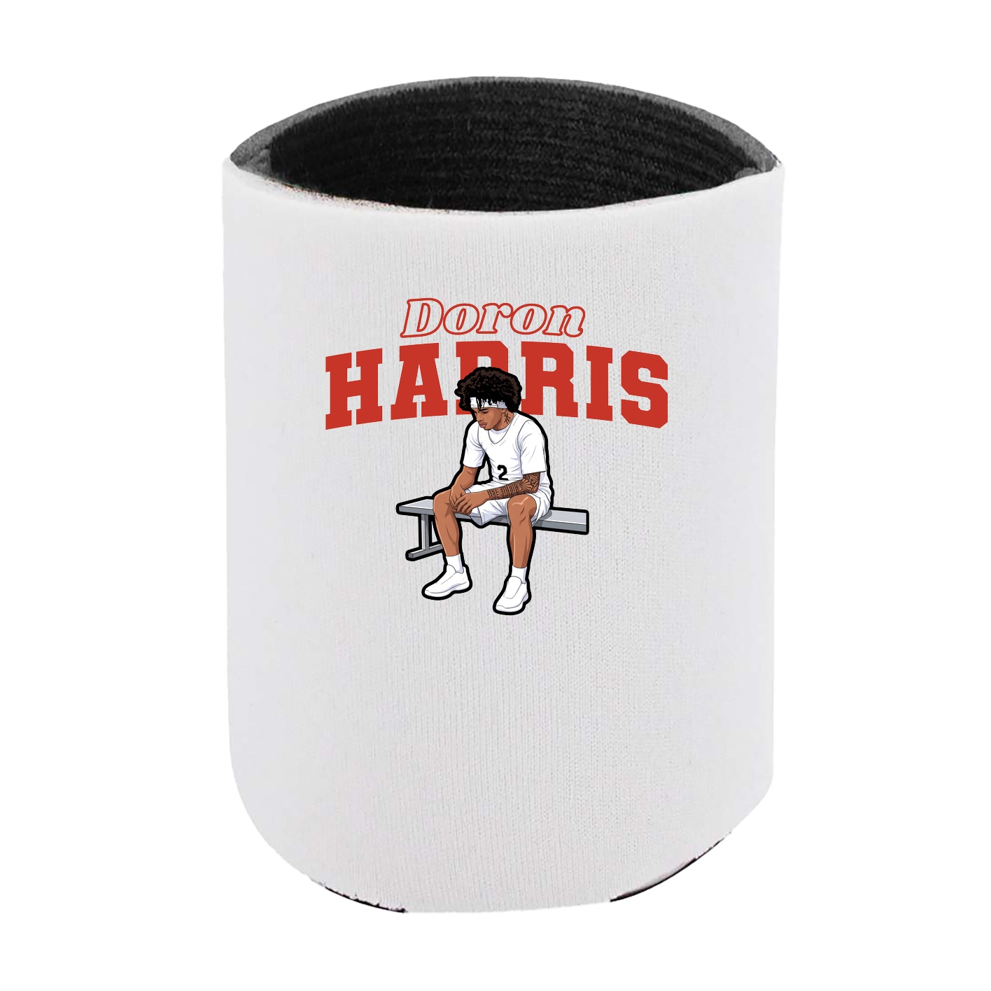 Can Holder — Name Arch in White
