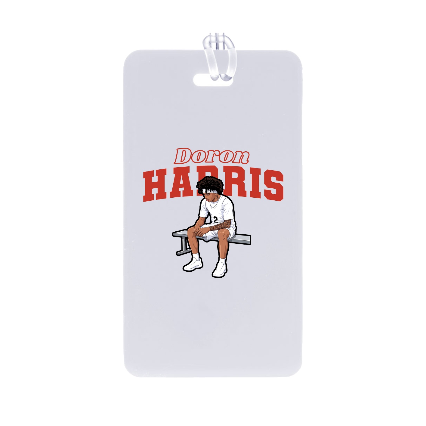 Bag Tag — Name Arch in Classic