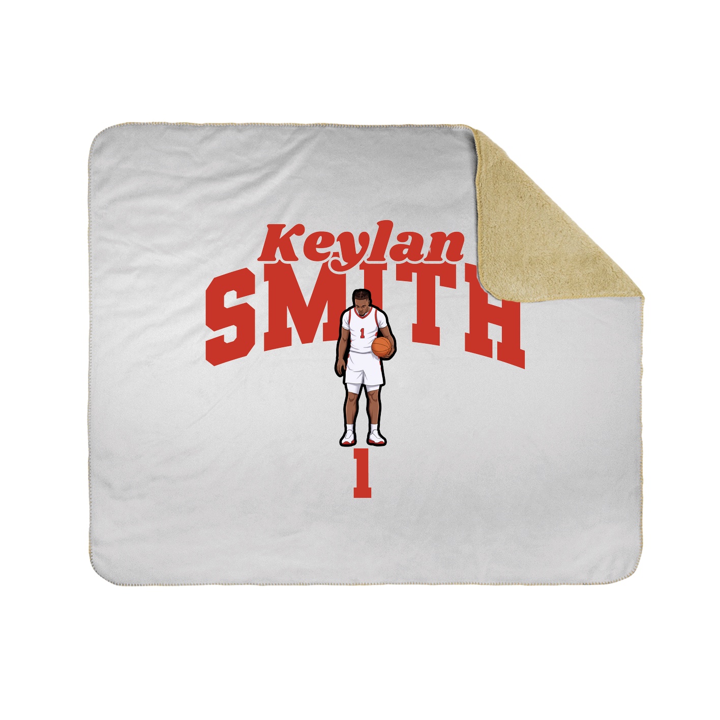 Throw Blanket — Signature Arch in White
