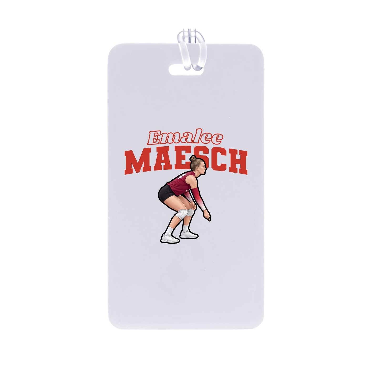 Bag Tag — Name Arch in Classic