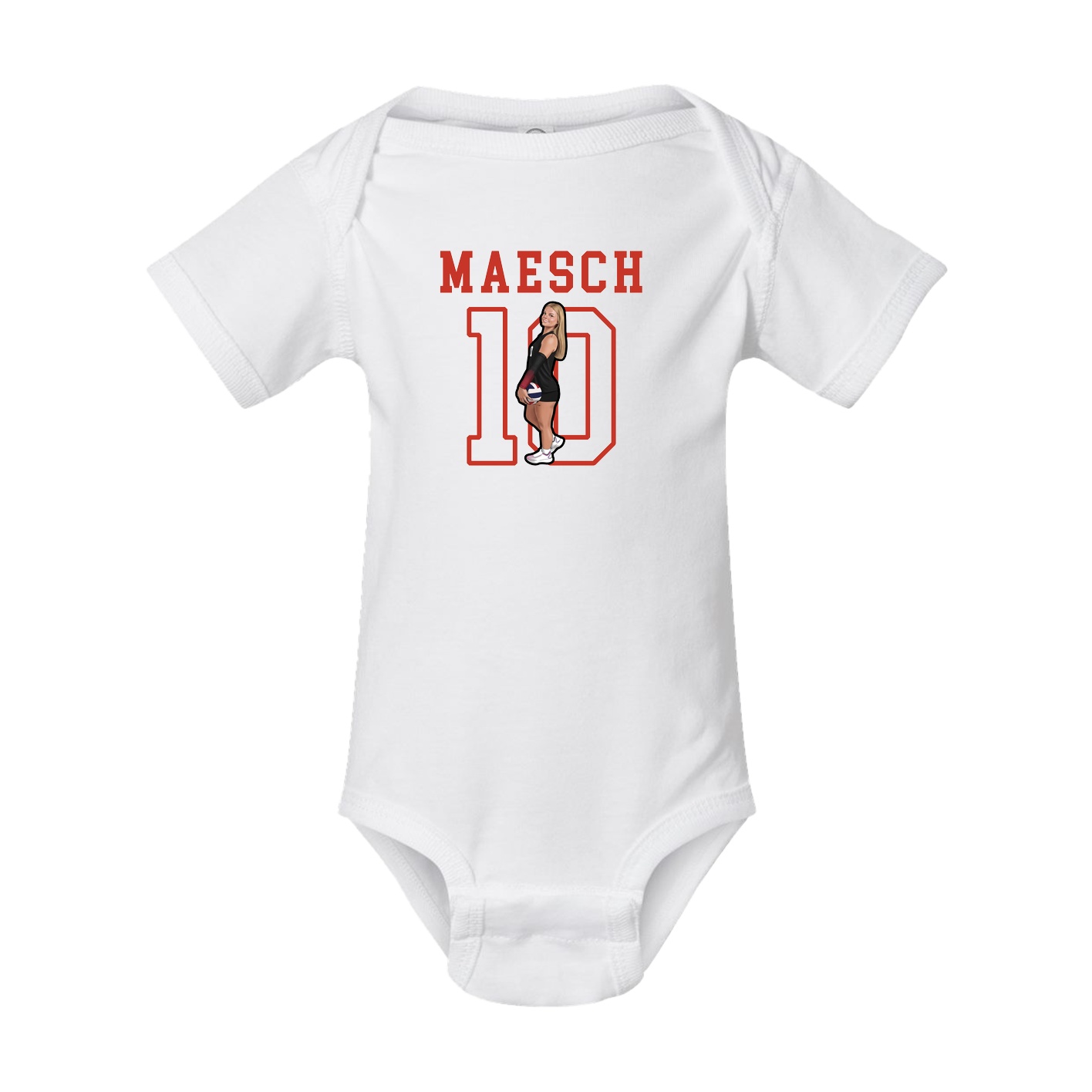 Baby Onesie — Shirsey in White