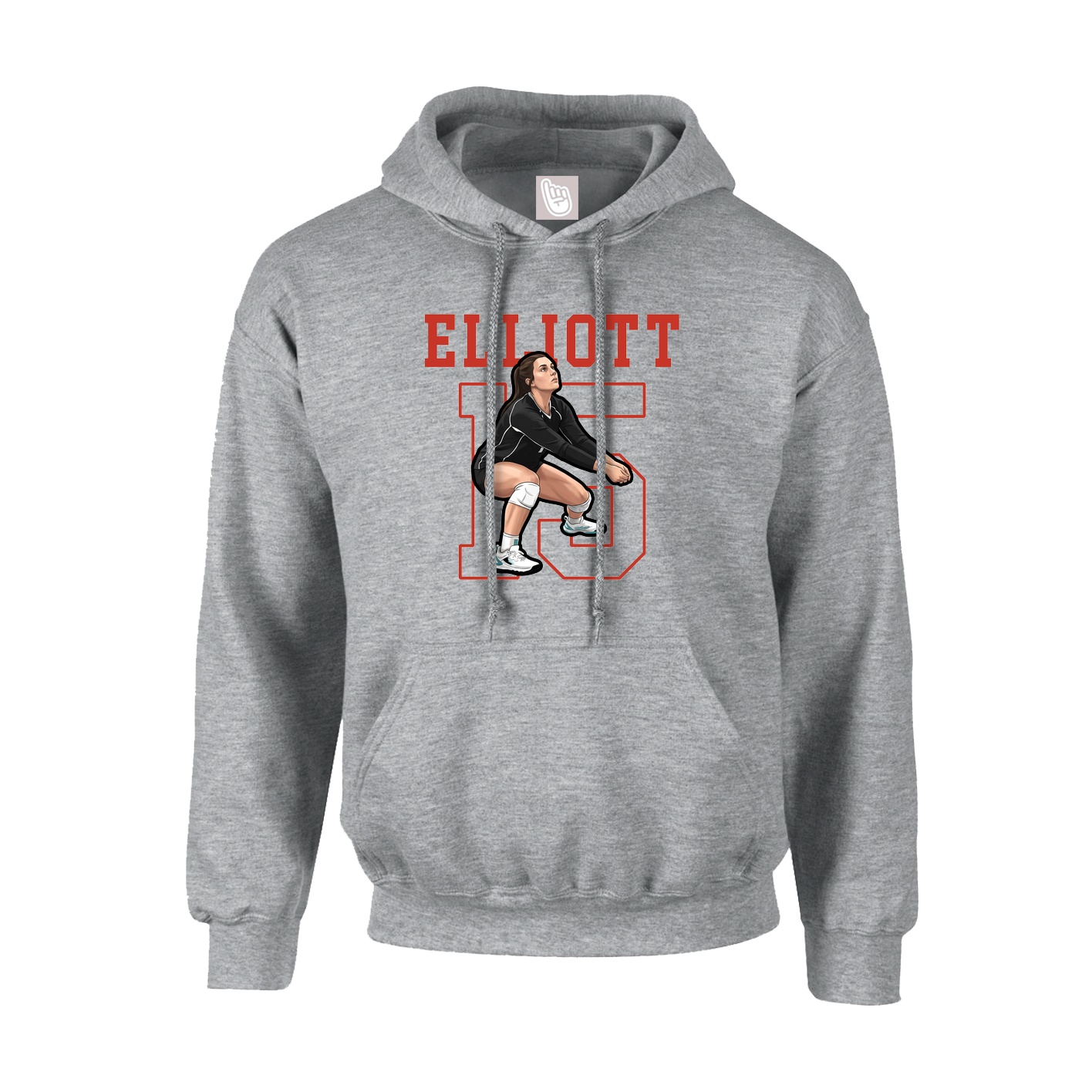 Youth Hoodie — Shirsey in Grey