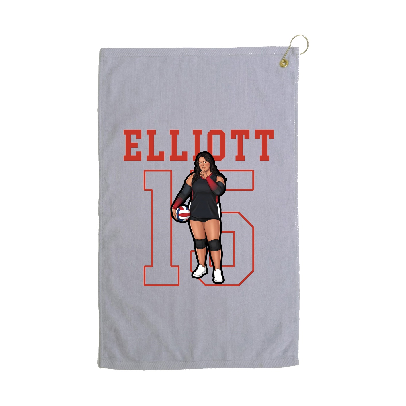 Golf Towel — Shirsey in Grey