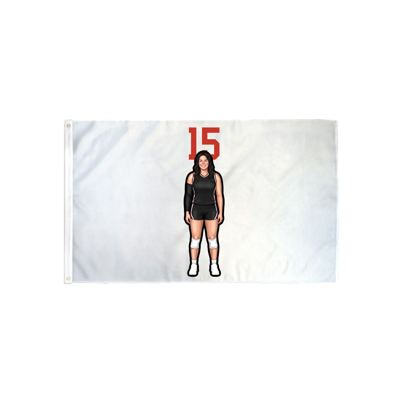 3x5 Flag — Number Top in Classic