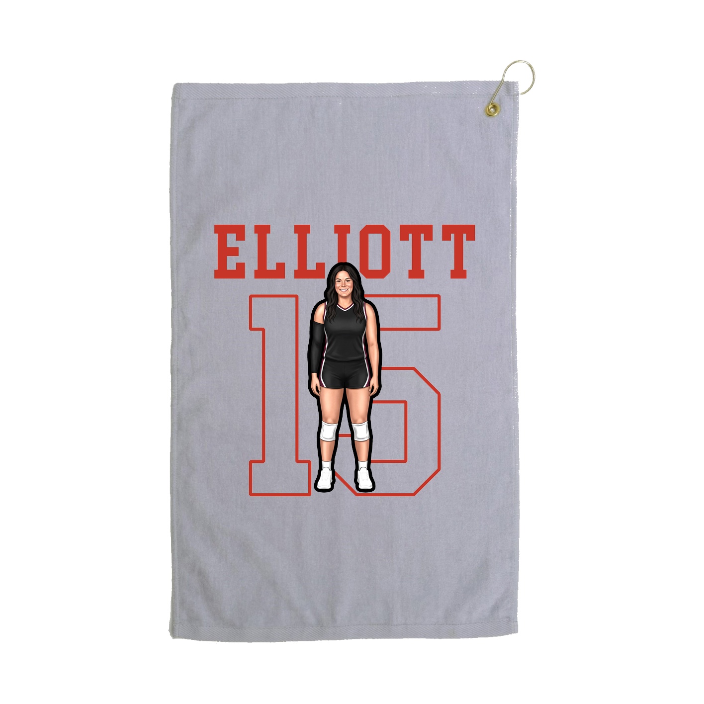 Golf Towel — Shirsey in Grey