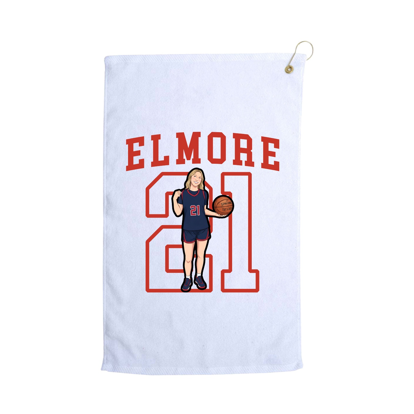 Golf Towel — Shirsey in White