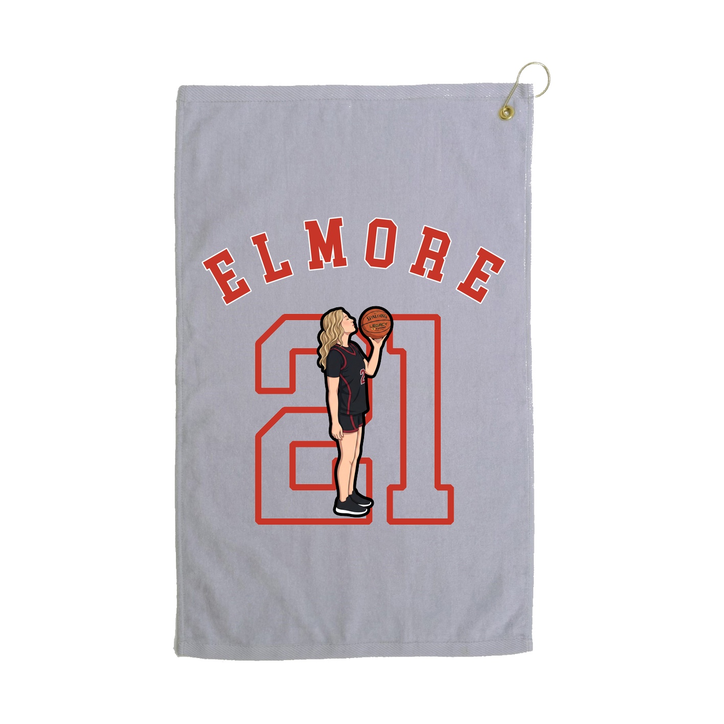 Golf Towel — Shirsey Arch in Grey