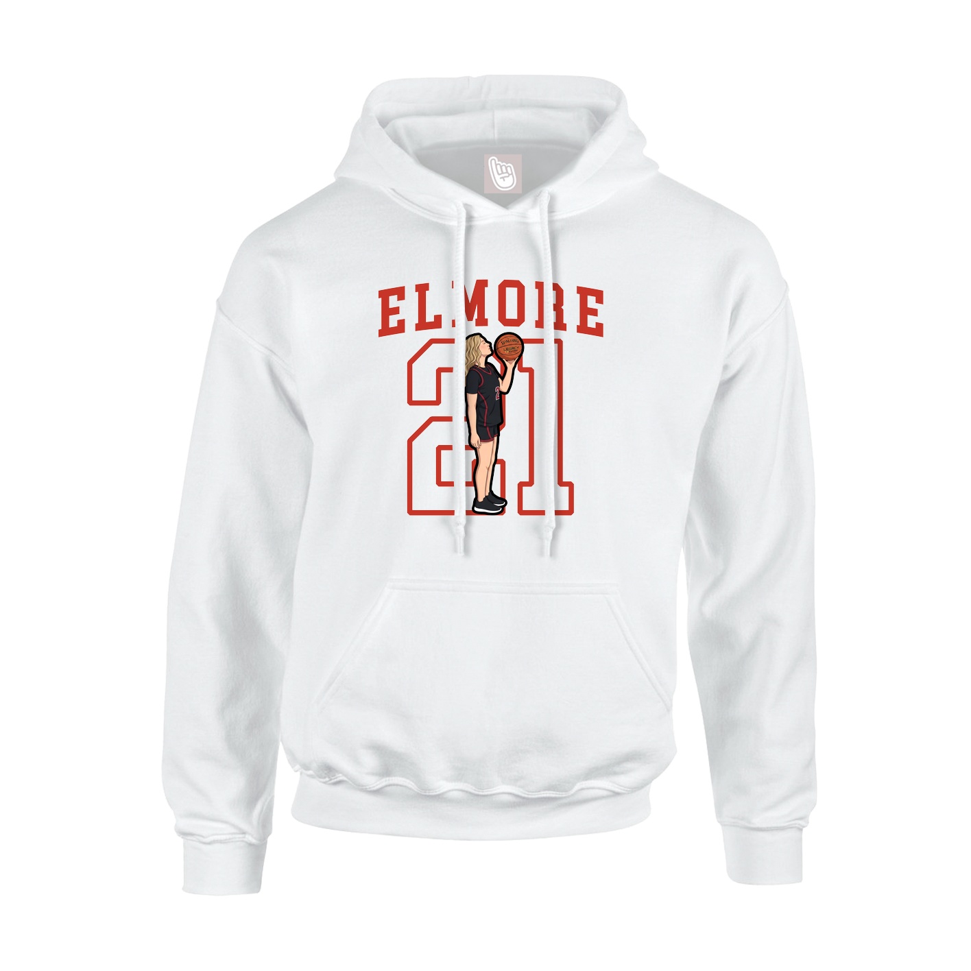 Youth Hoodie — Shirsey in White