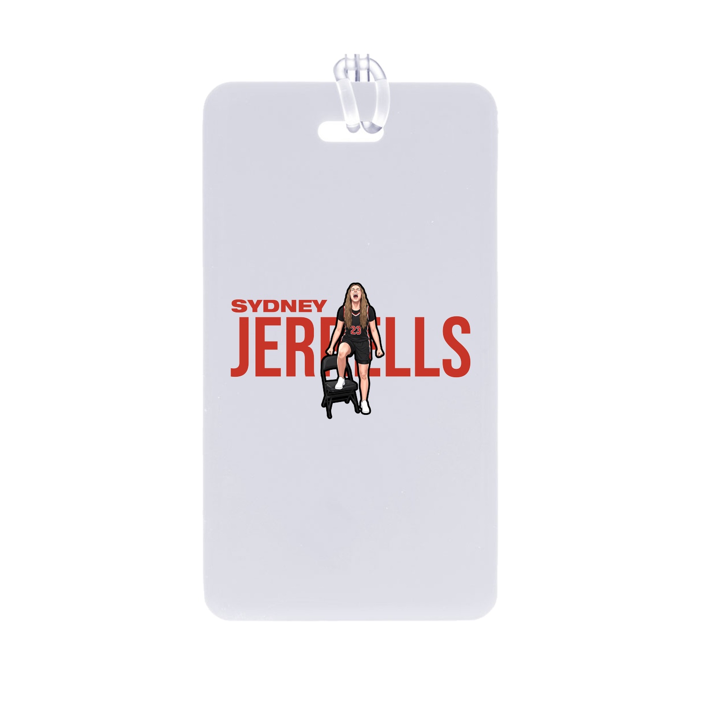 Bag Tag — Player Name in Classic