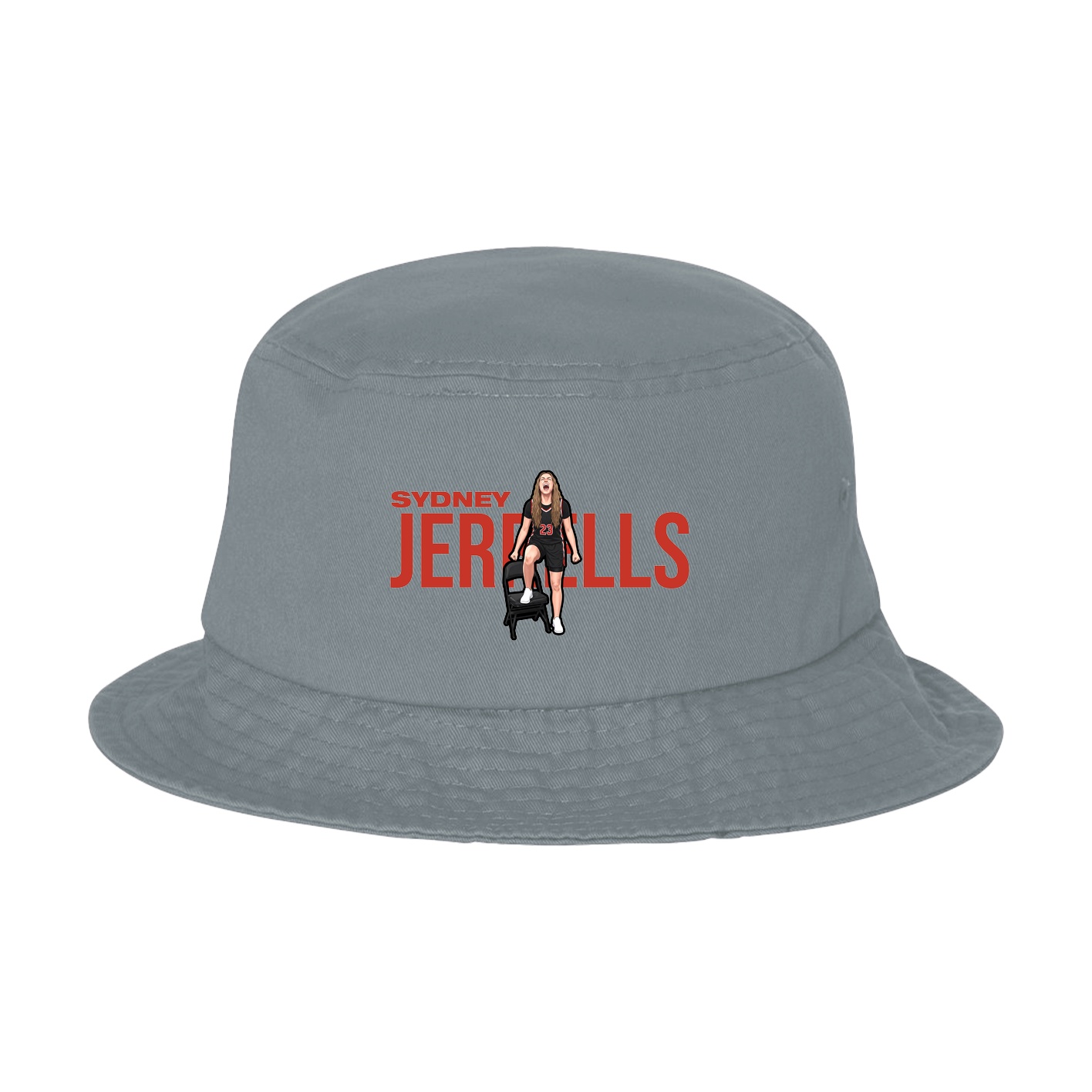 Bucket Cap — Player Name in Grey
