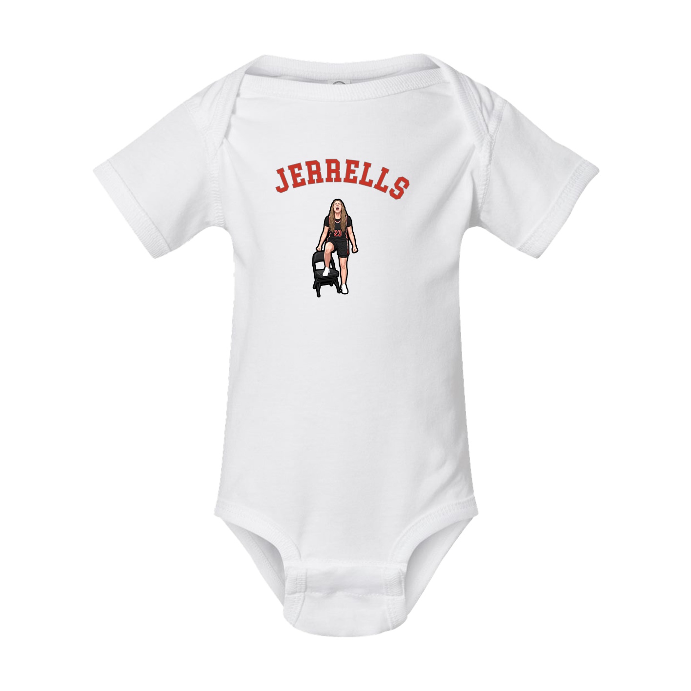Baby Onesie — Shirsey Arch in White