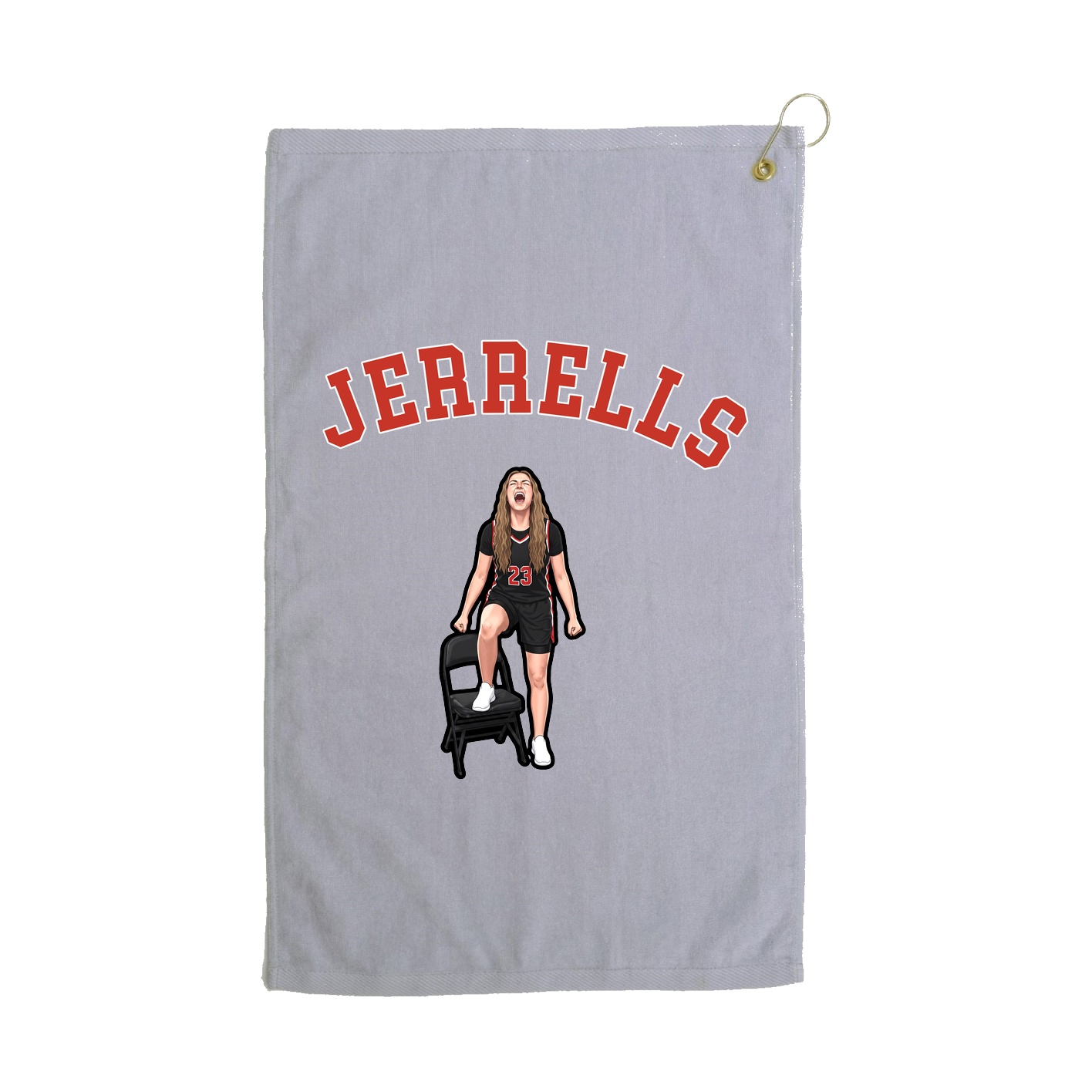 Golf Towel — Shirsey Arch in Grey