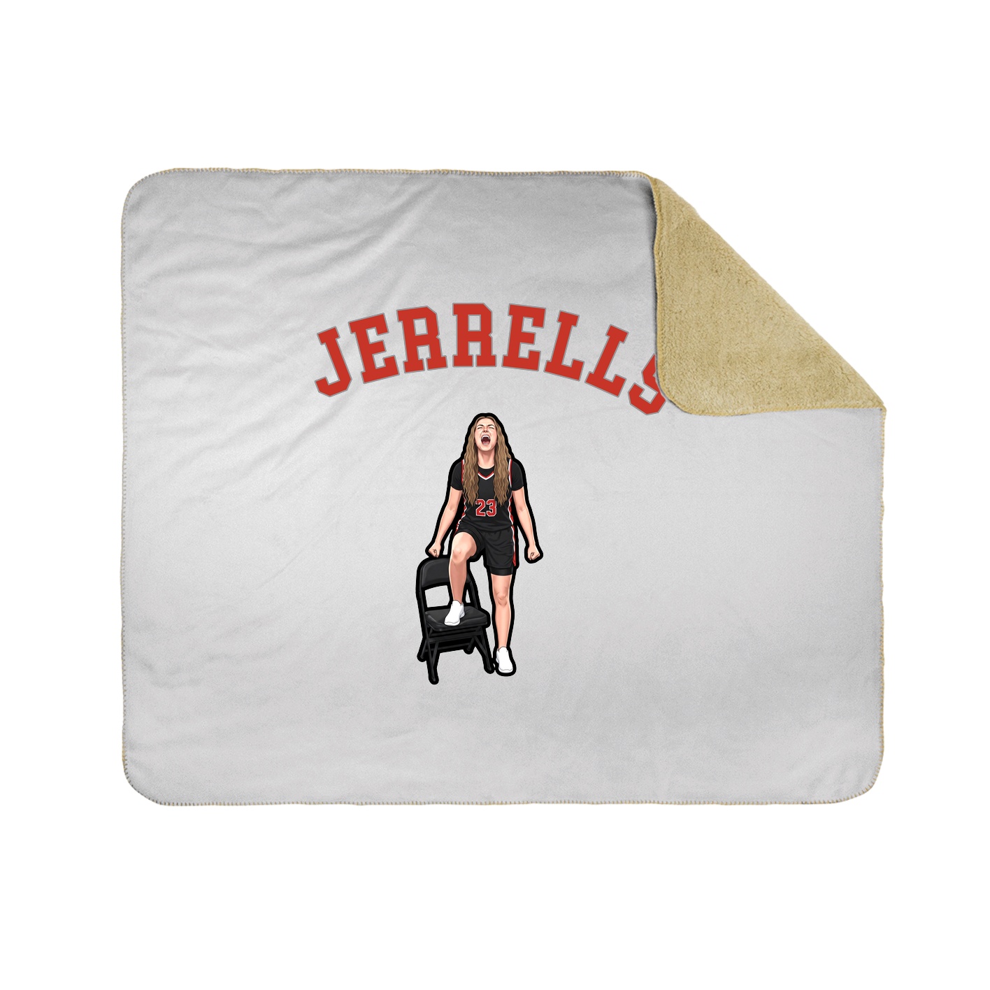 Throw Blanket — Shirsey Arch in White