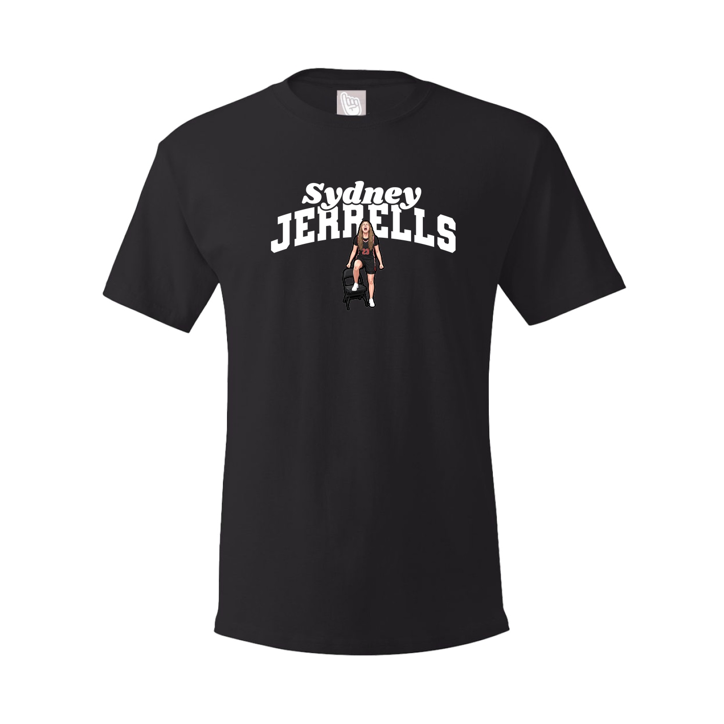 Youth Tee — Signature Arch in Black