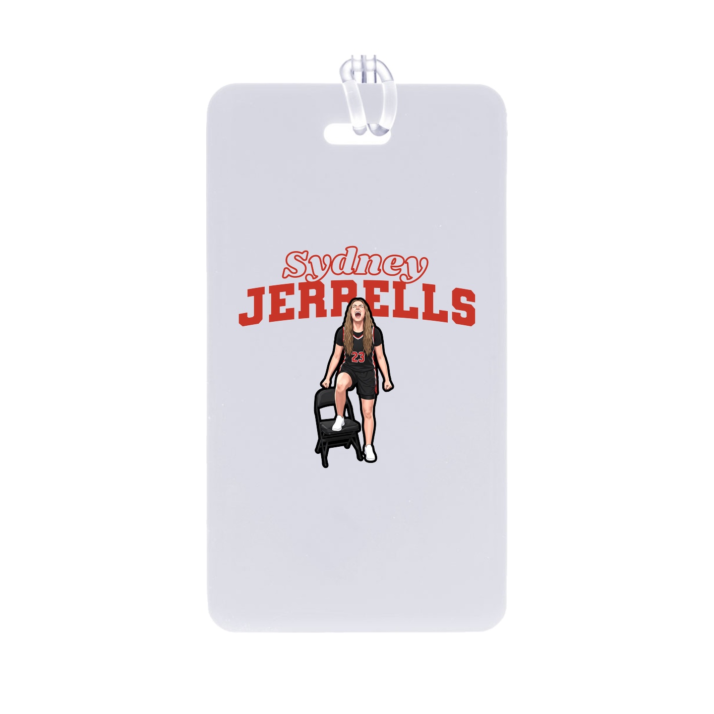 Bag Tag — Name Arch in Classic