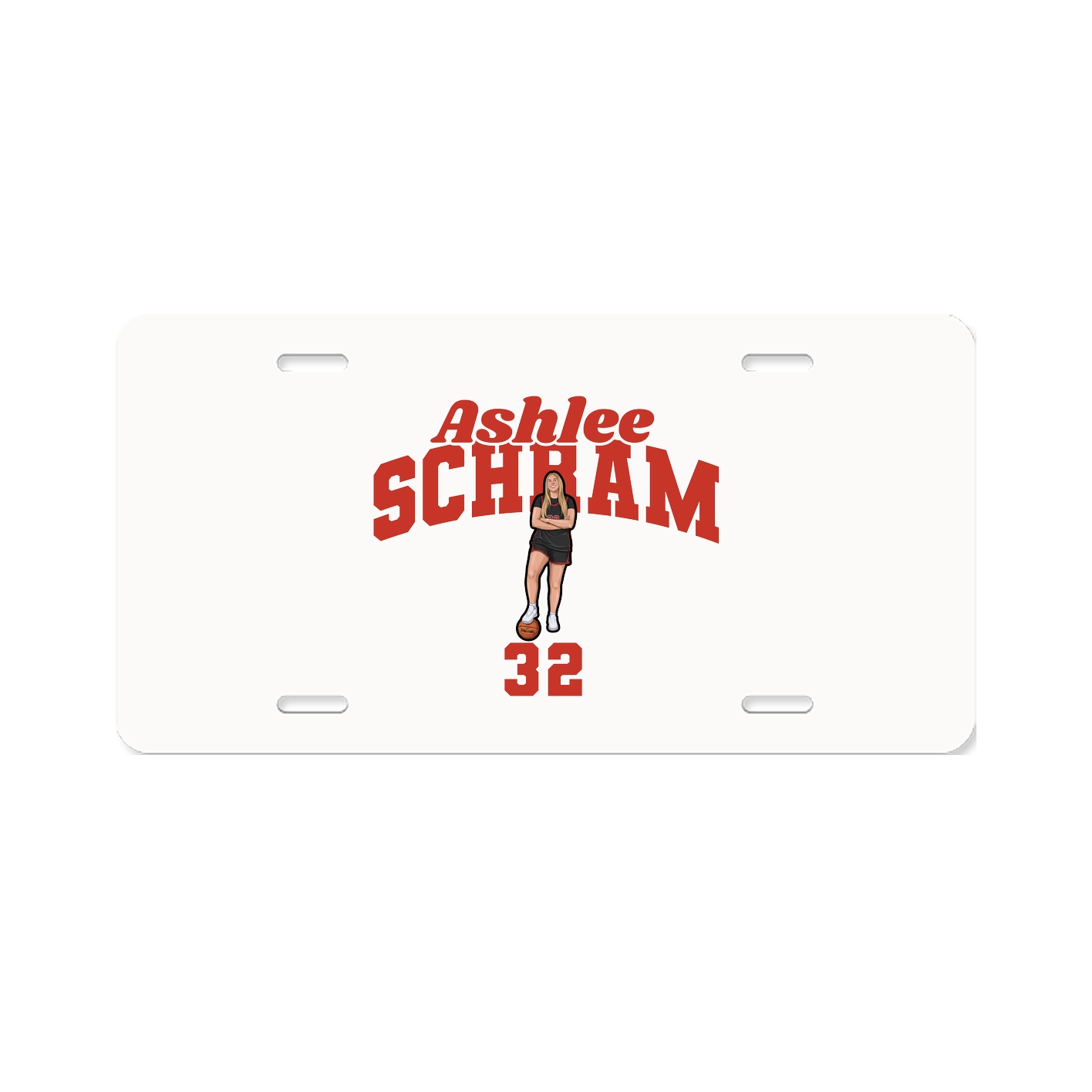 License Plate — Signature Arch in Classic
