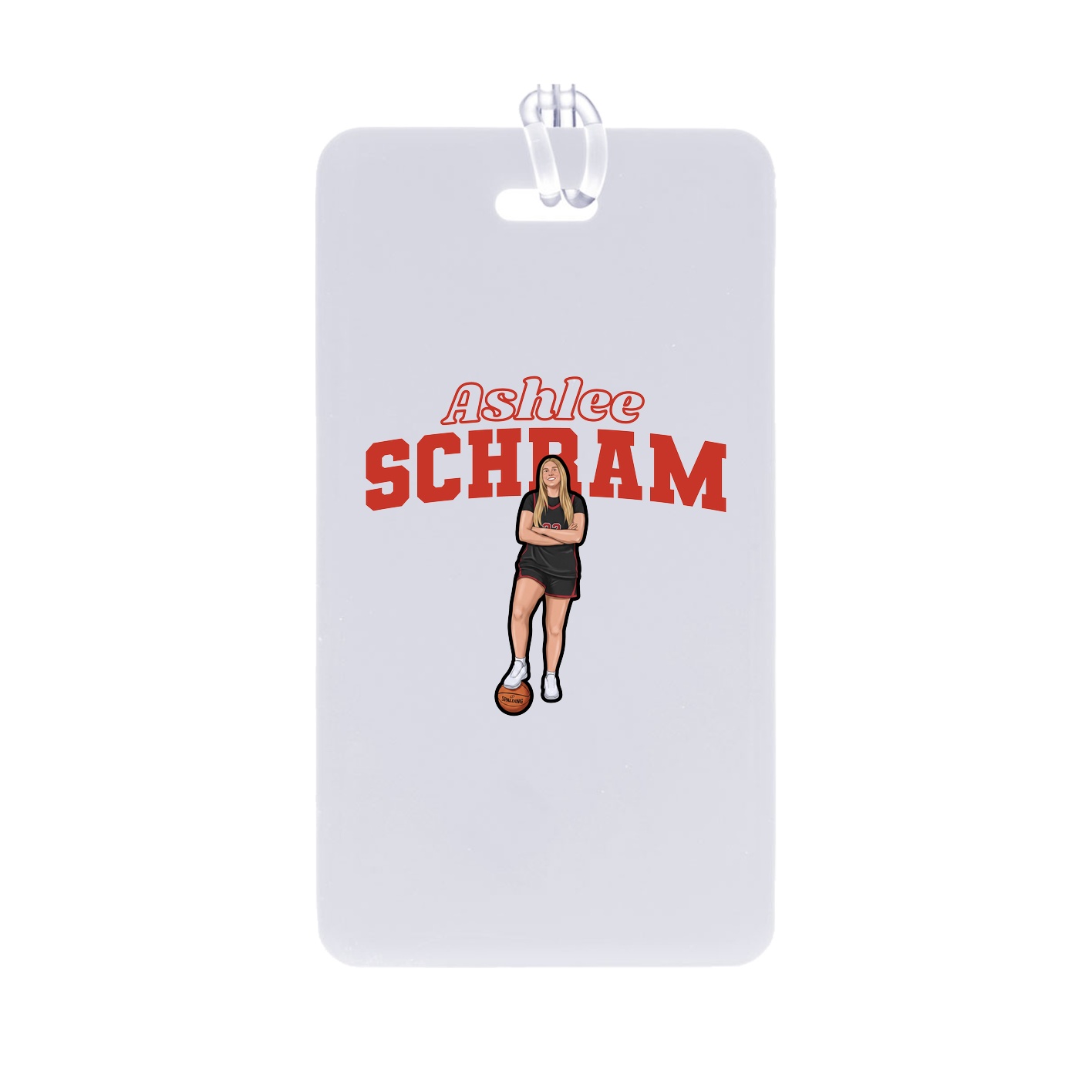 Bag Tag — Name Arch in Classic