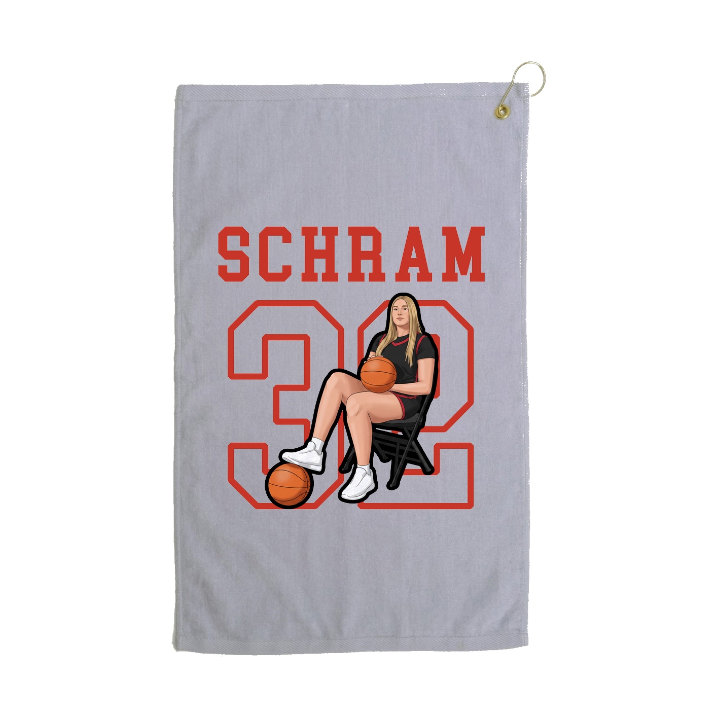 Golf Towel — Shirsey in Grey
