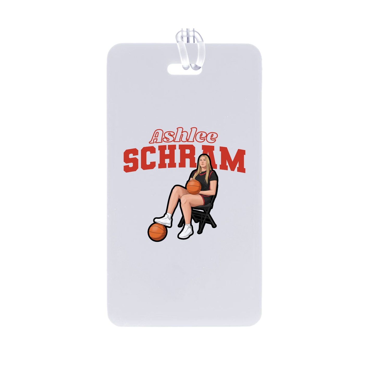 Bag Tag — Name Arch in Classic