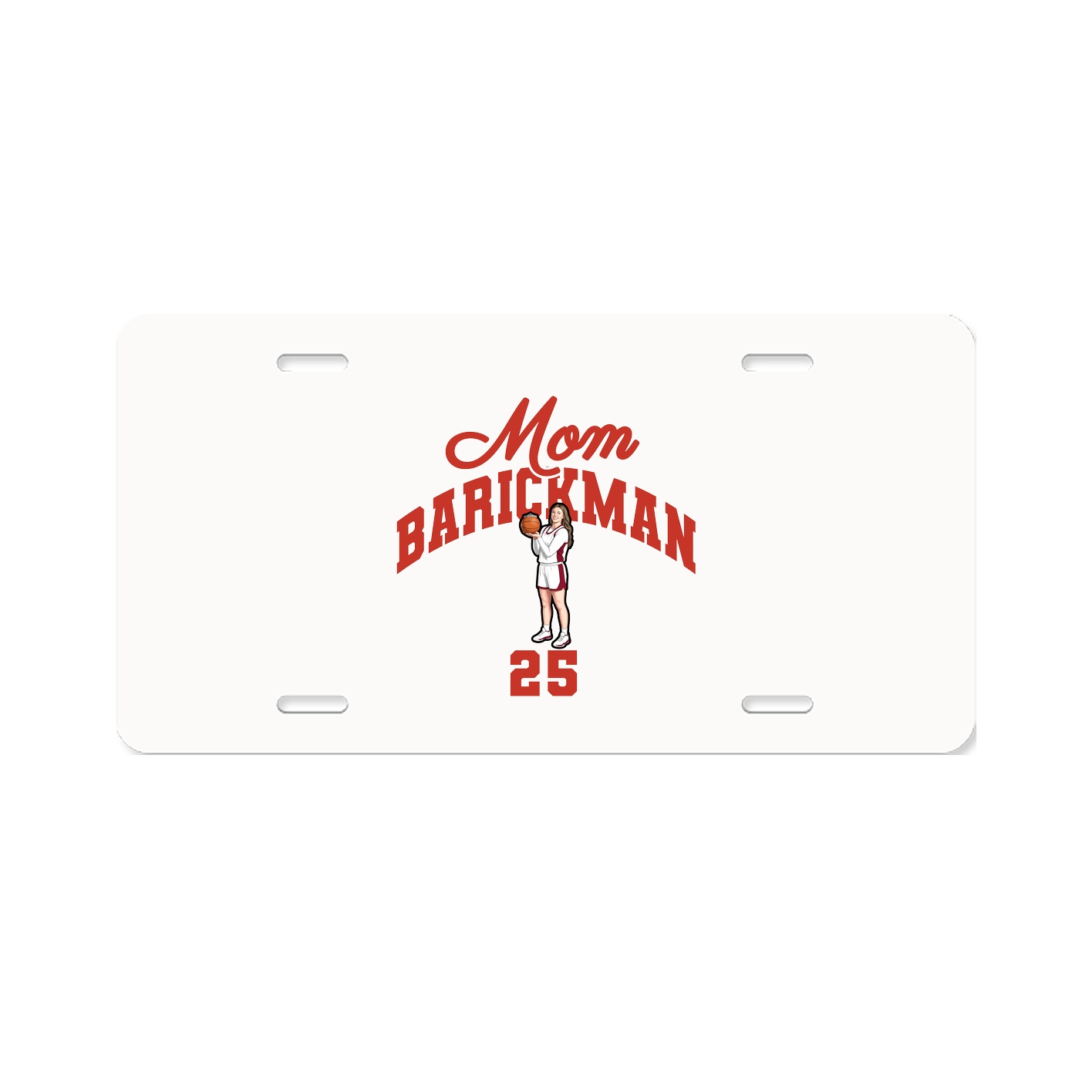 License Plate — Mothers Day Arch in Classic