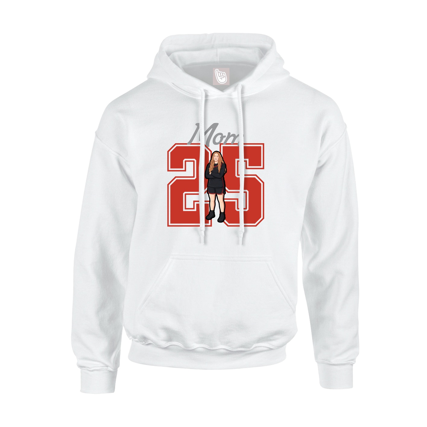 Hoodie — Mothers Day Shirsey in White