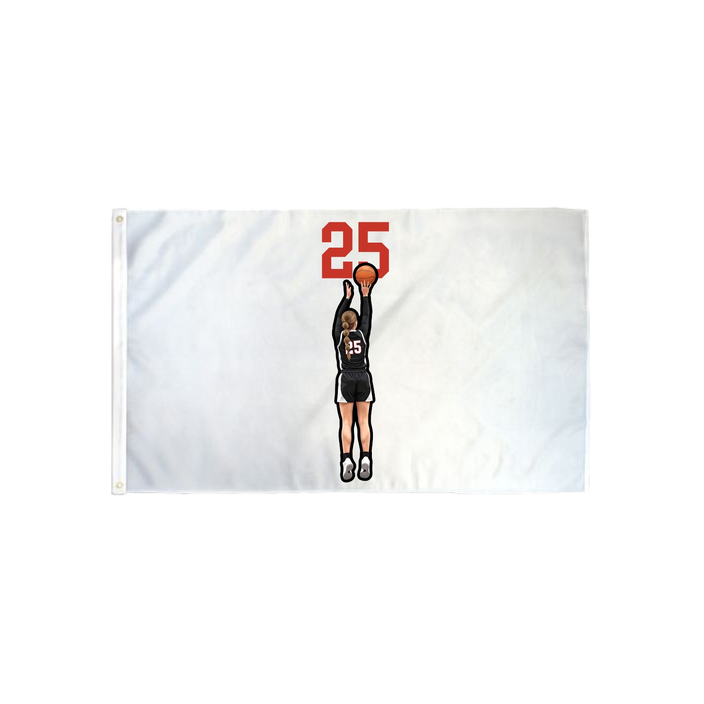 3x5 Flag — Number Top in Classic
