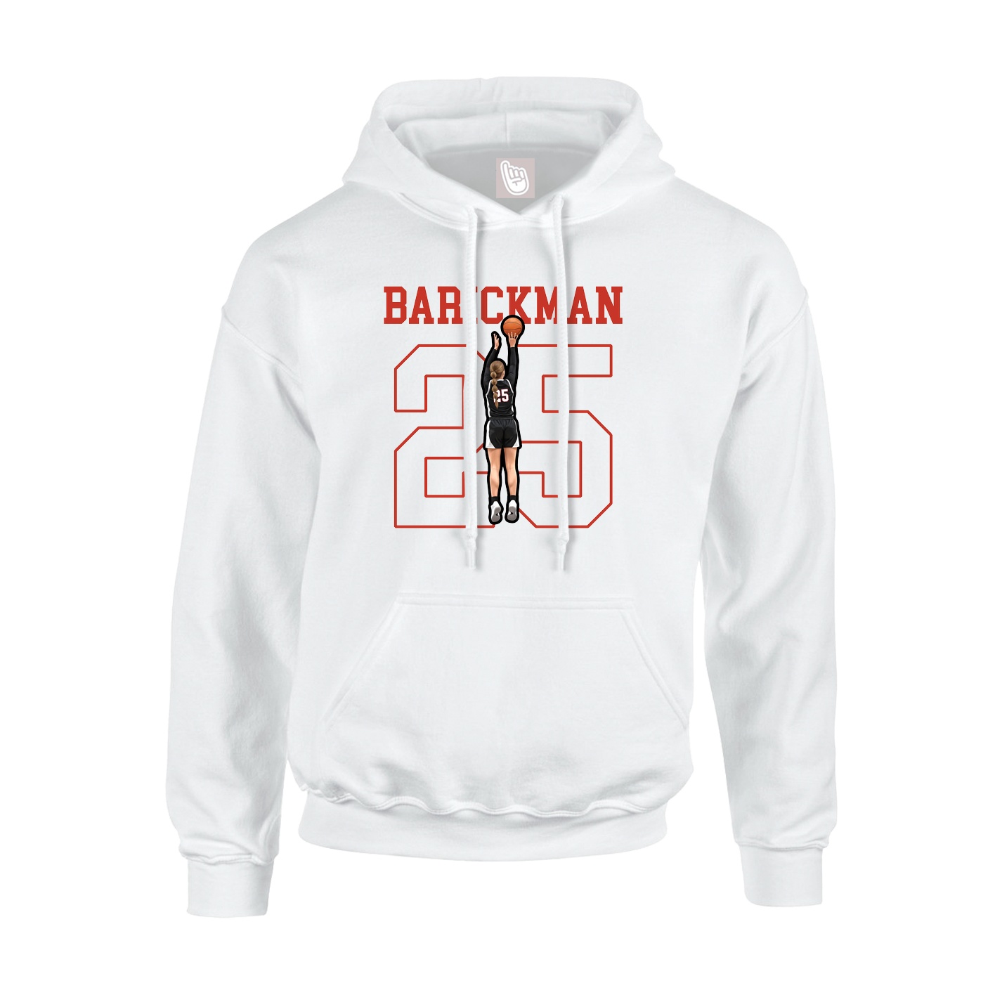 Youth Hoodie — Shirsey in White