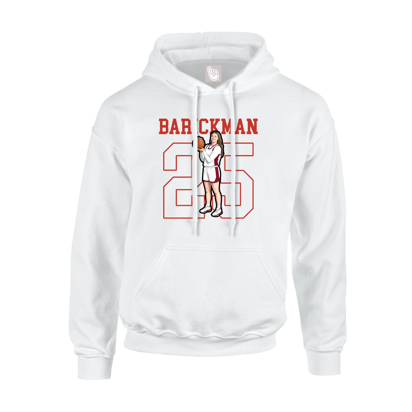Youth Hoodie — Shirsey in White