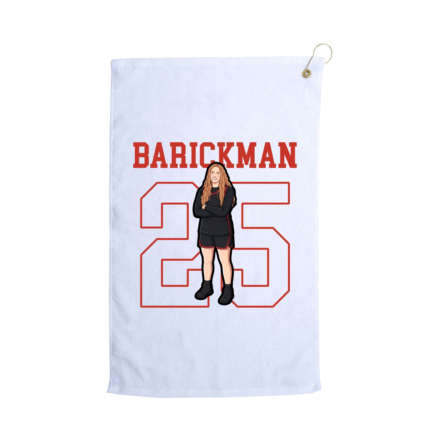 Golf Towel — Shirsey in White