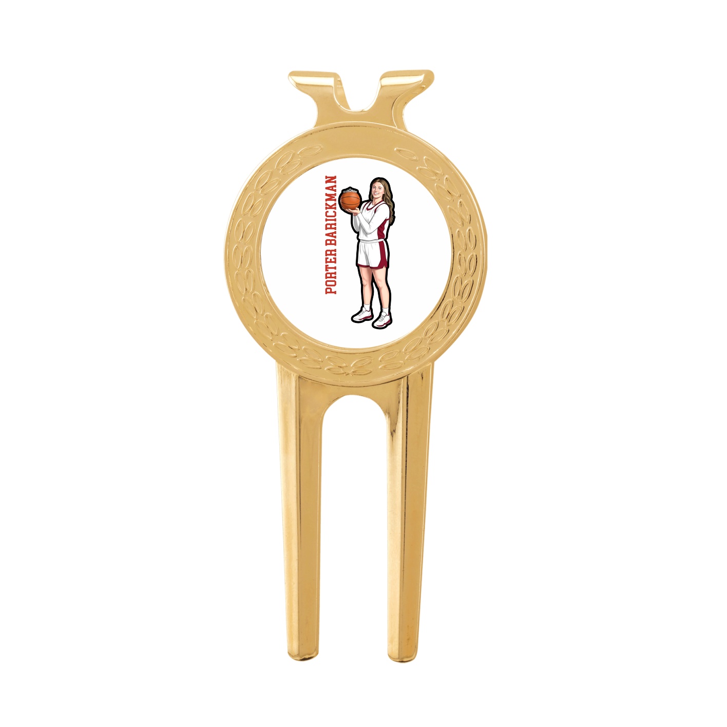 Divot Tool with Ball Marker — Name Vertical in Classic